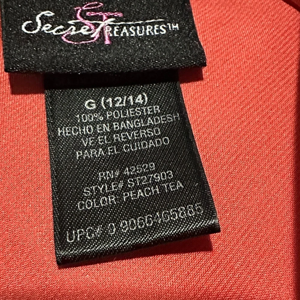 Secret Treasures Red Satin Chemise